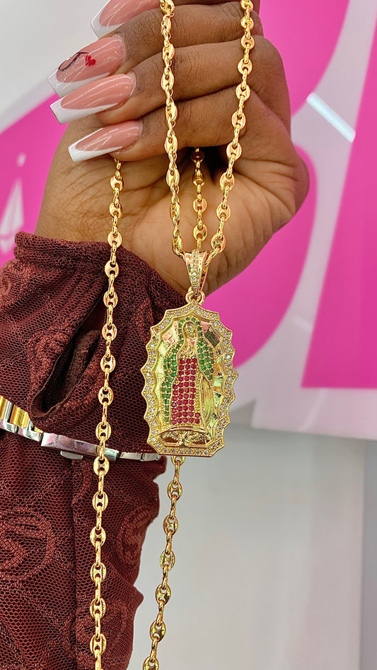 Cadena gucc1 virgen de Guadalupe g